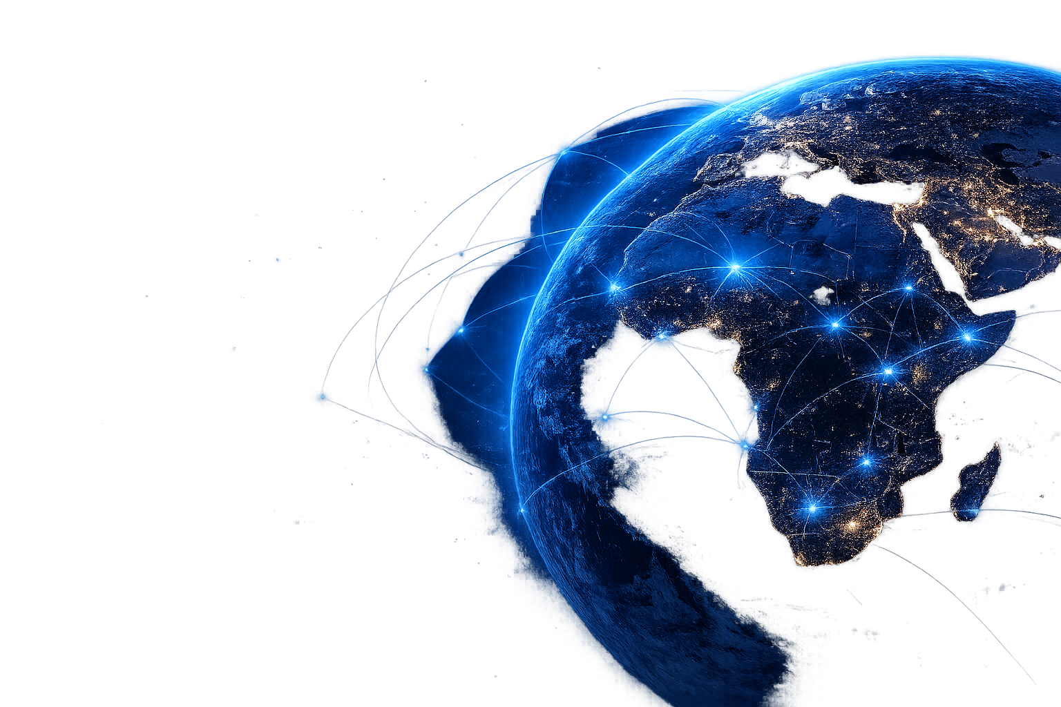 Connected digital network across Africa